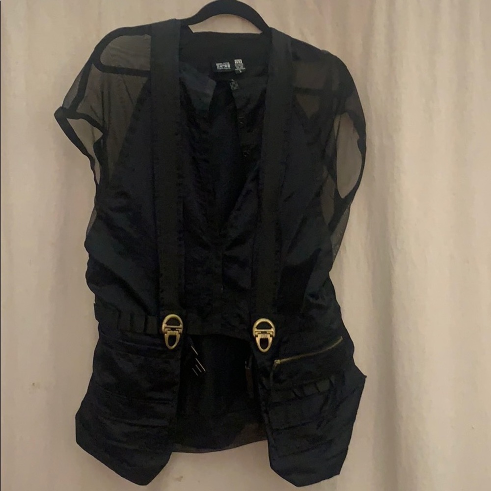 Black vest